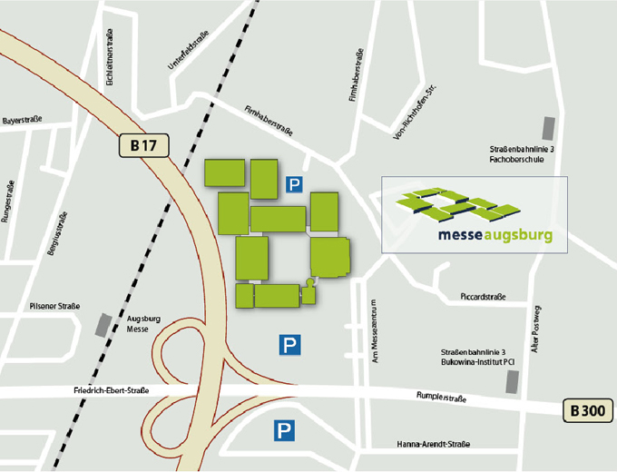 Anfahrt Augsburg